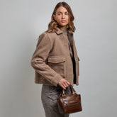 Borsa a mano in pelle con tracolla removibile | The Bridge