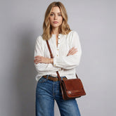 Borsa tracolla pelle | The Bridge