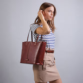 Borsa shopper pelle donna | The Bridge