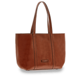 Borsa shopper pelle chiusa con zip | The Bridge