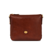 Borsa tracolla pelle chiusa con zip | The Bridge