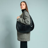 Borsa hobo pelle formato grande | The Bridge