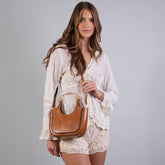 Borsa hobo pelle formato mini | The Bridge
