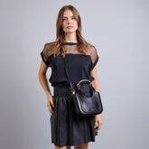 Borsa hobo pelle formato mini | The Bridge