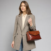 Borsa a mano pelle con tracolla removibile | The Bridge