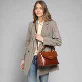 Borsa a mano pelle con tracolla removibile | The Bridge