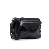 Borsa tracolla pelle chiusa con zip taglia s | The Bridge