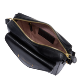 Borsa tracolla pelle chiusa con zip taglia s | The Bridge