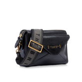 Borsa tracolla pelle chiusa con zip taglia s | The Bridge