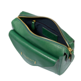 Borsa tracolla in pelle con tasca frontale | The Bridge