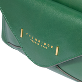 Borsa tracolla in pelle con tasca frontale | The Bridge