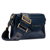 Borsa tracolla in pelle con tasca frontale | The Bridge