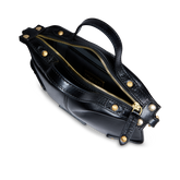 Borsa tracolla pelle chiusa con zip taglia s | The Bridge