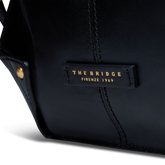 Borsa tracolla pelle chiusa con zip taglia s | The Bridge