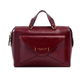 Borsa a mano in pelle con tracolla removibile e tasca frontale | The Bridge