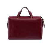 Borsa a mano in pelle con tracolla removibile e tasca frontale | The Bridge