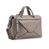 Borsa a mano in pelle con tracolla removibile e tasca frontale | The Bridge