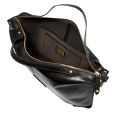 Borsa tracolla pelle chiusa con zip taglia l | The Bridge