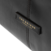 Borsa tracolla pelle chiusa con zip taglia l | The Bridge