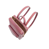 Zaino donna in pelle con tasca frontale | The Bridge