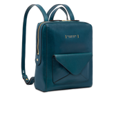 Zaino donna in pelle con tasca frontale - Nuovi arrivi donna | The Bridge