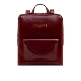 Zaino donna in pelle con tasca frontale | The Bridge