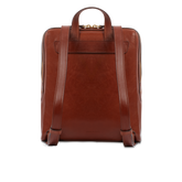 Zaino donna in pelle con tasca frontale - Zaini donna in pelle | The Bridge