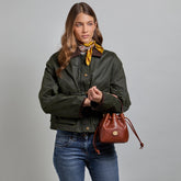 Borsa secchiello pelle con tracolla mini size | The Bridge