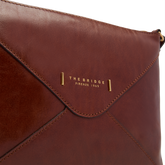 Borsa tracolla pelle chiusa con zip | The Bridge