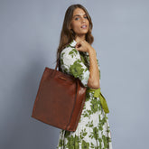 Borsa shopper pelle | The Bridge