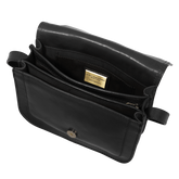 Borsa pelle tracolla a scomparti | The Bridge