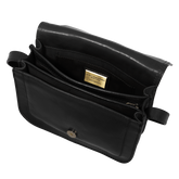 Borsa pelle tracolla a scomparti | The Bridge