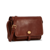 Borsa pelle tracolla a scomparti | The Bridge