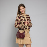 Borsa pelle donna piccola con tracolla removibile | The Bridge