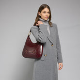 Borsa hobo in pelle | The Bridge