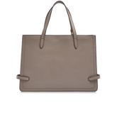 Shopping bag donna in pelle con tracolla regolabile | The Bridge