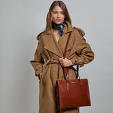 Borsa in pelle porta pc da donna | The Bridge