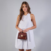 Borsa in pelle donna con tracolla removibile | The Bridge