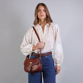 Borsa tracolla in pelle donna | The Bridge