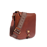 Borsa tracolla in pelle donna con chiusura zip | The Bridge