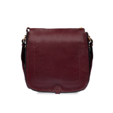 Borsa tracolla in pelle donna con chiusura zip | The Bridge