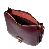 Borsa tracolla in pelle donna con chiusura zip | The Bridge