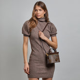 Bauletto in pelle con tracolla removibile | The Bridge