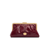 Pochette donna in pelle con chiusura a scatto | The Bridge