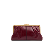 Pochette donna in pelle con chiusura a scatto | The Bridge