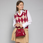Borsa a mano in pelle con tracolla removibile | The Bridge