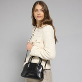 Borsa a mano in pelle con tracolla removibile | The Bridge
