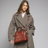 Borsa a mano in pelle con tracolla removibile | The Bridge