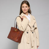 Borsa shopper in pelle | The Bridge