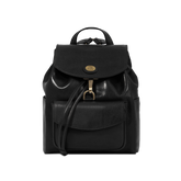 Zaino donna pelle con tasca frontale - Zaini donna in pelle | The Bridge